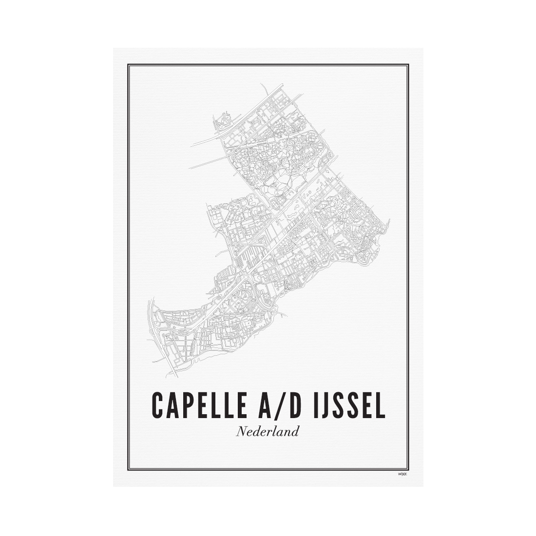 Affiches de Capelle aan den IJssel - Stad | WIJCK.